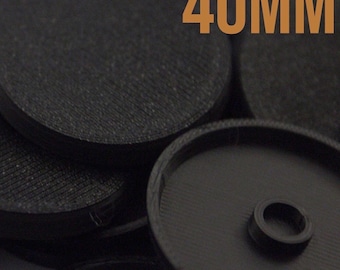 40mm Wargaming bases | Included Magnet slot | DnD | 40k | Legions | Flashpoint