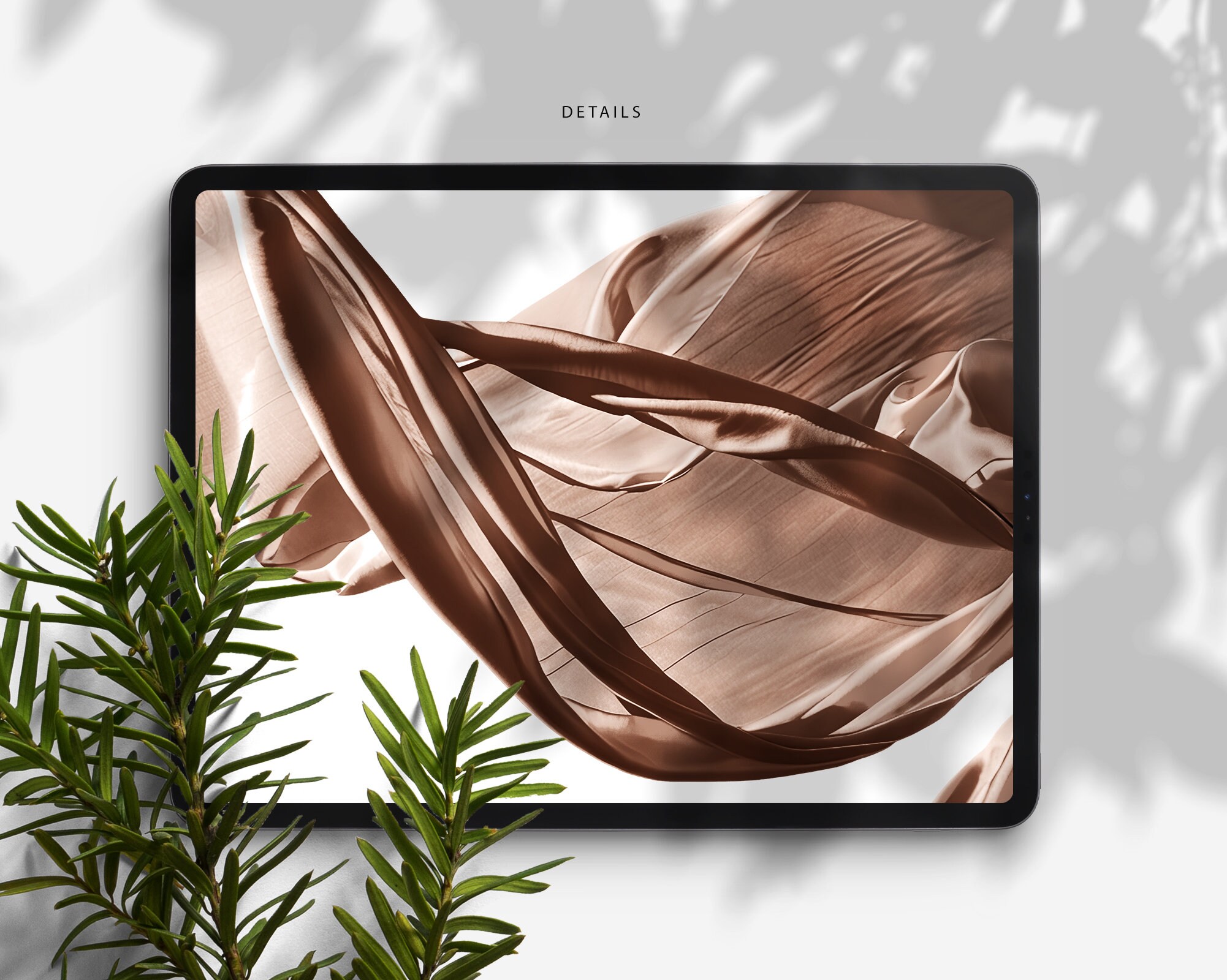 Brown Silk Fabric Photo Overlays: Flowing Dress Effect (PNG Digital ...