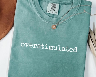 Overstimulated PNG, Overstimulated Mom Png, Overstimulated Png, Anxiety Sweatshirt Png, Mom Shirt, Mother's Day Gifts, Gift for Moms