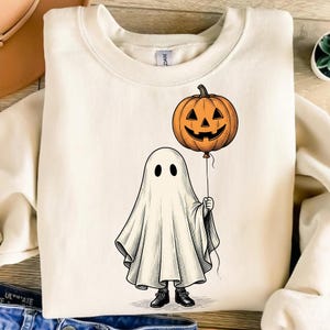 Patchwork Floral Ghost Png,Checkered Floral Boho Fall Shirt Design,Retro Ghost Png,Preppy Distressed Halloween Sublimation,Trendy Viral Png