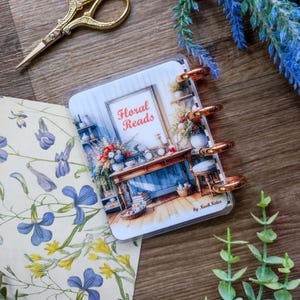 Floral Botanical Discbound Notebook: Mini Happy Planner