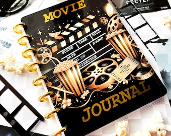 Movie Journal: Film Review Logbook with Challenges