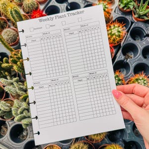 Cartão de perfil de planta, planejamento de jardim, livro de jardim personalizado, diário de jardinagem, organizador de jardim, diário botânico, calendário de plantio
