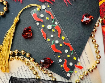 Spicy Pepper Acrylic Bookmark: Smut Reader Gift