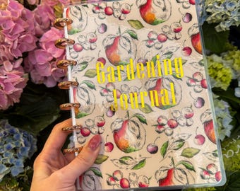 Floral Gardening Journal: Cottagecore Plant Tracker, Flower Logbook