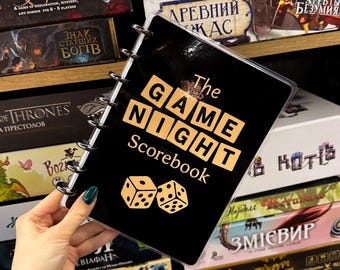 Couples Game Night Score Book: Fun Gaming Journal & Tracker