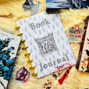 Book rating journal, reading journal, reading notebook, book review journal, booktok gift, book tracker, gift for reader, book lover gift