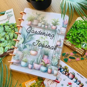 Personalisierter Gartenkalender, Tagebuch zur Aufbewahrung von Pflanzen, fester Kalender, Tagebuch für die Gartenarbeit, Geschenk für Pflanzenliebhaber, Geschenk für Pflanzenliebhaber