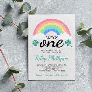 1st Birthday Party Invitations