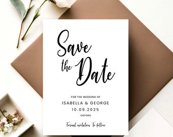 Save The Date Invitations