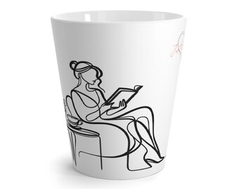 Latte Tasse "Lady" - ""Just Perfect"" Kollektion."