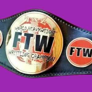 TAZ FTW Championtitel im Schwergewicht Gürtel