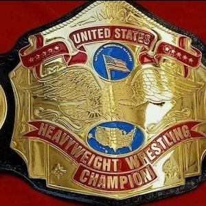 NWA UNITE STATES heavyweight wrestling championship title belt