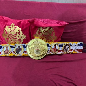 ROCKY BALBOA RING magazine heavyweight championship title belt