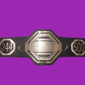 BMF WORLD HEAVYWEIGHT Wrestling Cup Titel Gürtel