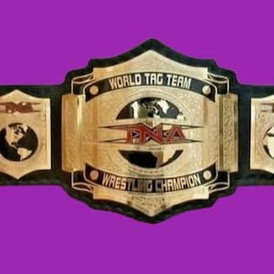 TNA WORLD TAG Team Wrestling WM Titel Gürtel