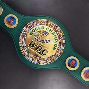 WBC WORLD HEAVYWEIGHT boxing championship title belt