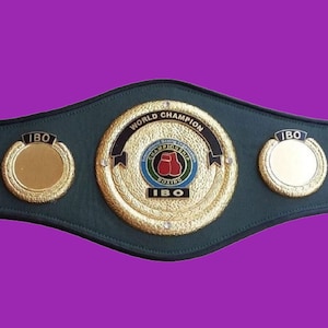 INTERNATIONAL BOXING ORGANISATION WM-Titelgürtel