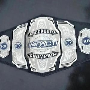 Knockout Impact Championship Belt Pure Leather Adult size
