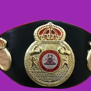 WORLF BOXING ASSOCIATION Championship Title Belt