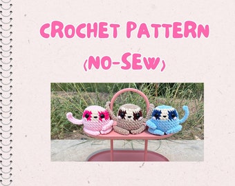 NO-SEW Chunky Sloth Crochet Pattern | No-sew | Crochet Amigurumi | Chucky Sloth | Baby Sloth | Amigurumi Sloth