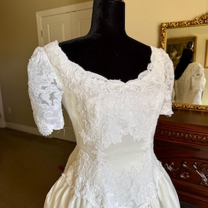 Priscilla of Boston Vintage Wedding Gown