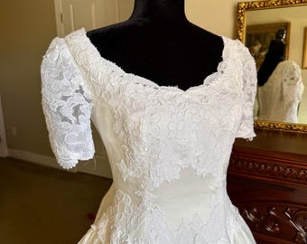 Priscilla of Boston Vintage Wedding Gown