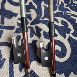 Full Size Violin and Viola Bows for Repair