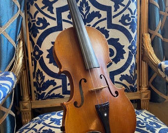 Mi-Fin (Medio- Fino) Antique French Violin 1880-1910