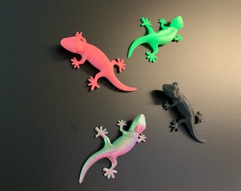 3D gedruckter magnetischer Gecko