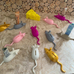 Die Mäuse sind los Geldgeschenk Maus Käse besonders Geld