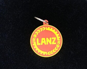 Schlüsselanhänger mit "LANZ" Logo