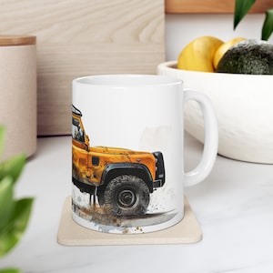 Land Rover Defender Overland Adventure 11oz Ceramic Coffee Mug