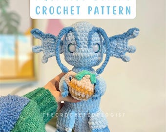 Aquarius Amigurumi Crochet Pattern, star sign crochet plushie, astrology lovers gift plush, the crochet zoologist