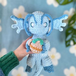 Aquarius Amigurumi Crochet Pattern, star sign crochet plushie, astrology lovers gift plush, the crochet zoologist image 3