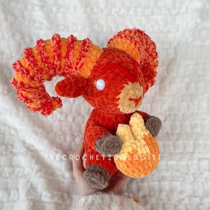 Patrón de crochet del zodiaco Aries, peluche de crochet del signo zodiacal carnero/cabra, regalo de peluche para amantes de la astrología, el zoólogo de crochet imagen 3