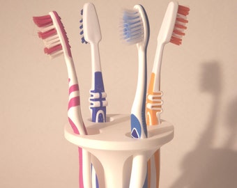 Toothbrush holder minimalist modern