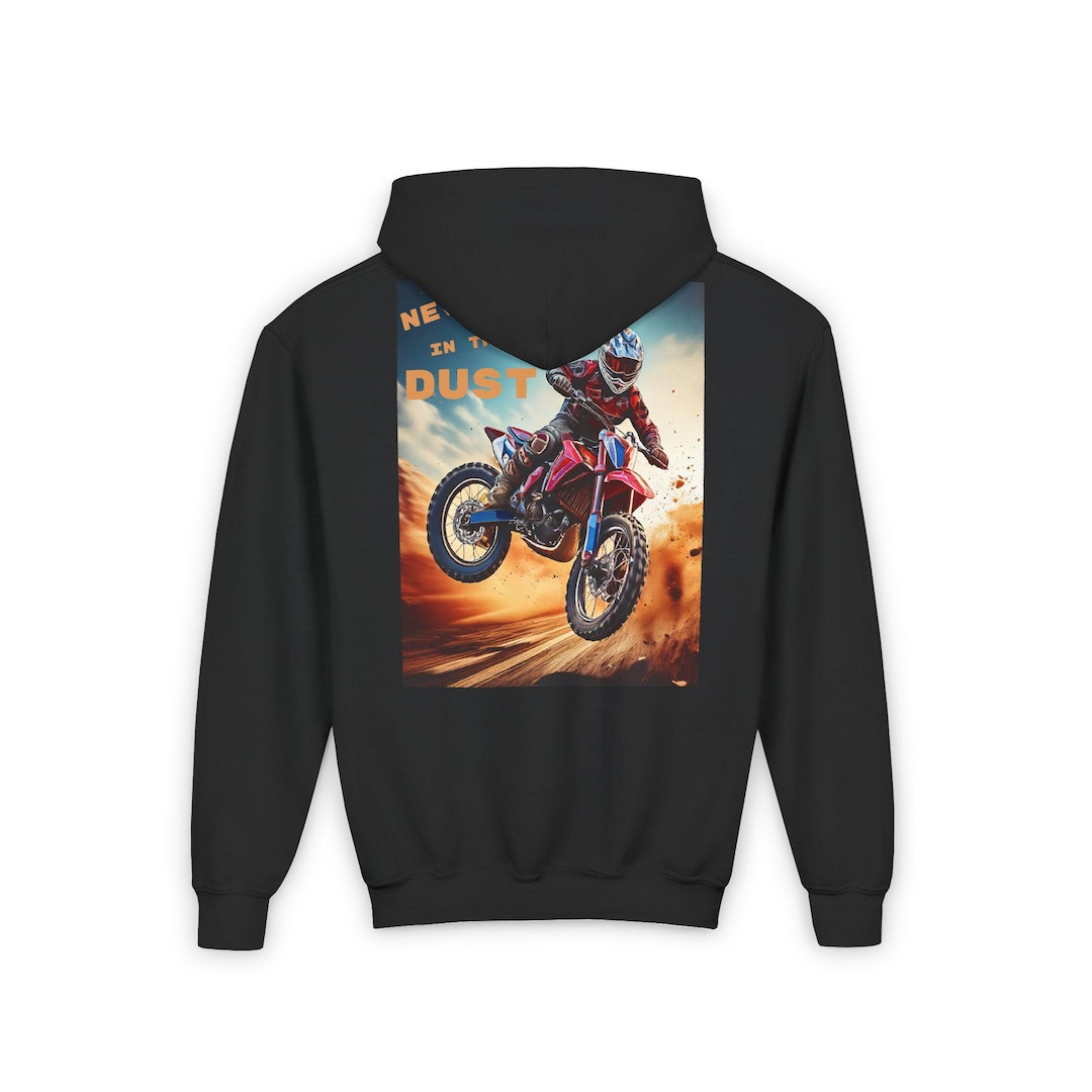 Motocross All Over Zip Up Hoodie
