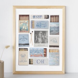 Custom Vintage Matchbox | Personalized Matchbox Art for Gifts & Events image 7
