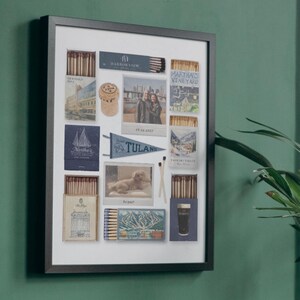Custom Vintage Matchbox | Personalized Matchbox Art for Gifts & Events image 5