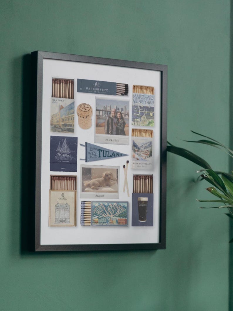 Custom Vintage Matchbox | Personalized Matchbox Art for Gifts & Events image 5