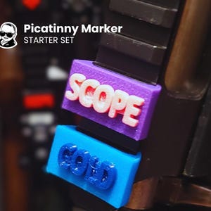 Picatinny Markers (starter set)
