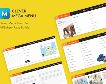 Clever MegaMenu para WPBakery Page Builder / Licencia GPL / Actualizaciones de por vida / Descarga directa / Elementor Pro