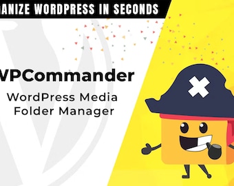 WPCommander - Gerenciador de pastas de mídia WordPress | Licenciado GPL | Atualizações vitalícias | Download direto | Elementor Pro