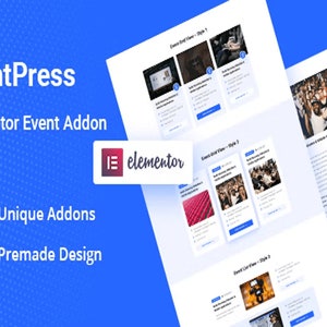 Elementor Events Addon - WordPress Events plugin | GPL Licensed | Lifetime Updates | Direct Download | Elementor Pro