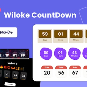 Wiloke Countdown Timer for Elementor | GPL Licensed | Lifetime Updates | Direct Download | Elementor Pro