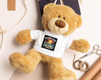 Love Joy Retired 2025 Teddy Bear With A T-Shirt
