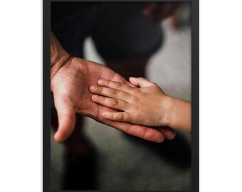 Póster enmarcado "Amor, alegría", éxito de ventas "Los amores de papá"