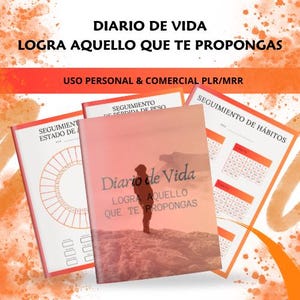 Life Journal - Editable Life Planner with Canva | PLR + MRR | Coaching and Personal Growth
