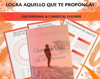 Diario di vita - Planner di vita modificabile con Canva | PLR + MRR | Coaching e crescita personale